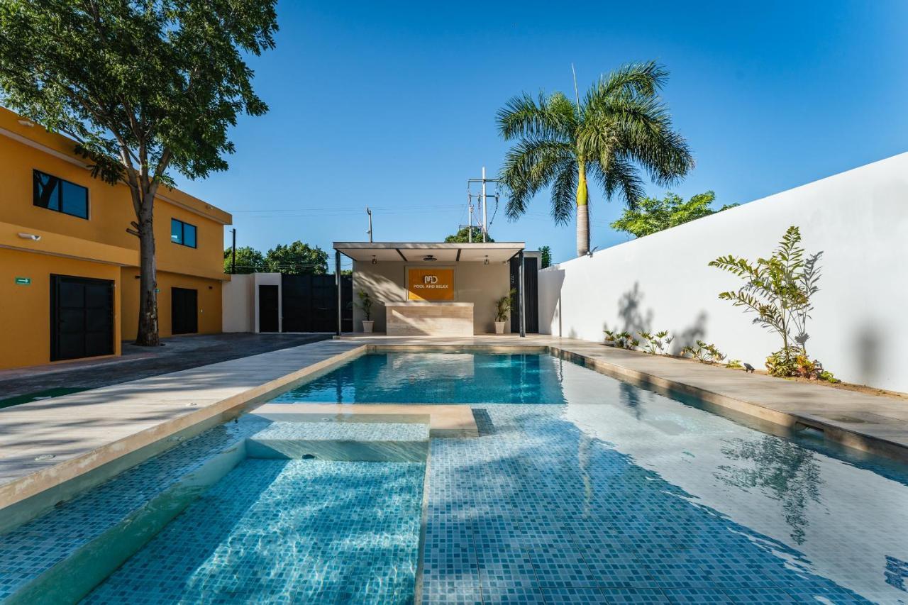 Hotel Mid Project Mérida Buitenkant foto