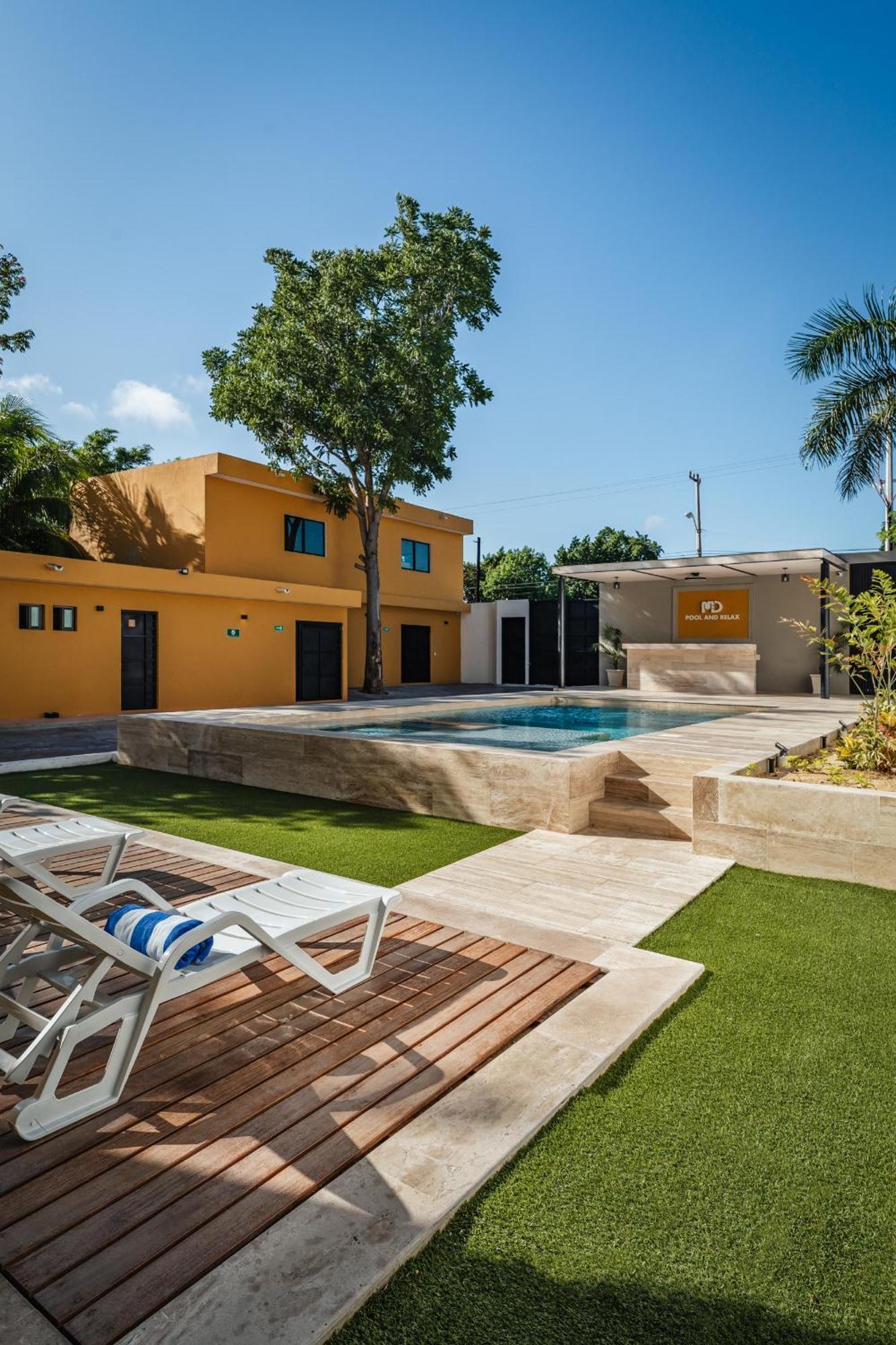 Hotel Mid Project Mérida Buitenkant foto